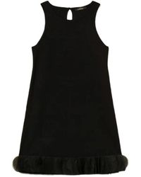 Twinset - Tulle-Trimmed Mini Dress - Lyst