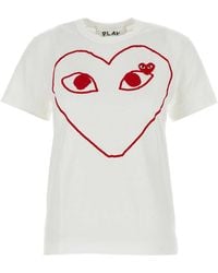 COMME DES GARÇONS PLAY - T-Shirt - Lyst