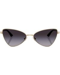 Jimmy Choo - Eyewear Cat-Eye Frame Sunglasses - Lyst