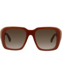 Loewe - Square Frame Sunglasses - Lyst