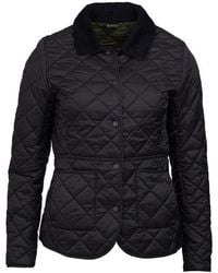 Barbour - Deveron Quilted Buttoned Jacket - Lyst