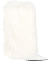 Dolce & Gabbana - Pointed Toe Padded Boots - Lyst