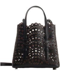 Alaïa - Alaïa Mina 16 Small Top Handle Bag - Lyst