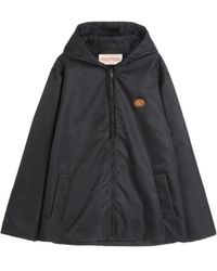 Valentino - Zip-Up Drawstring Jacket - Lyst