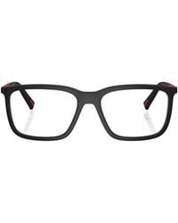 Prada Linea Rossa - Prada Eyewear Linea Rossa Pillow Frame Glasses - Lyst