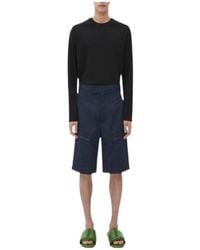 Bottega Veneta - Straight-Leg Knee Length Shorts - Lyst
