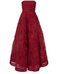 Rebecca Vallance - Willow Mesh Bustier Gown - Lyst