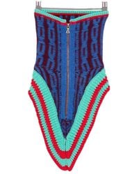 Dries Van Noten - Geometric-Patterned Infinity Scarf - Lyst