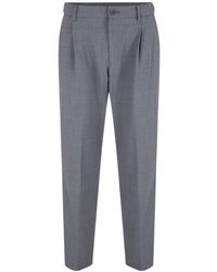 Herno - Casual Pants With Belt Loops - Lyst