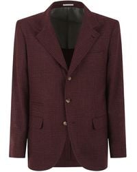 Brunello Cucinelli - Single-Breasted Tailored Jacket - Lyst
