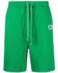 Valentino - Vlogo Side-Stripe Track Shorts - Lyst