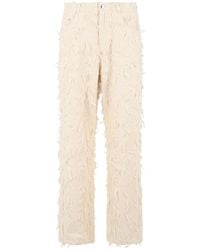 Séfr - Nikos Fringe-Detail Jeans - Lyst