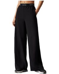 Calvin Klein - Wide-Leg Trousers - Lyst