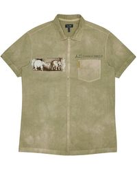Armani Jeans - Logo Detail Shirt - Lyst