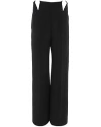 Dion Lee - V-Wire Straight-Leg Cut-Out Trousers - Lyst