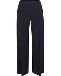Harris Wharf London - Wide-Leg Casual Pants - Lyst