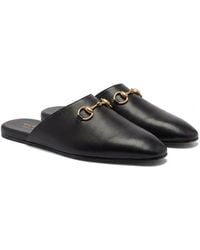 Gucci - Horsebit Mules - Lyst