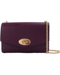 Mulberry - Small Solid Color Crossbody Bag - Lyst