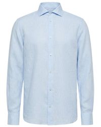 Peserico - Long-Sleeved Button-Up Shirt - Lyst
