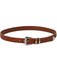 Brunello Cucinelli - Woven Buckled Belt - Lyst