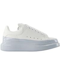 McQueen - Oversized Lace-Up Sneakers - Lyst