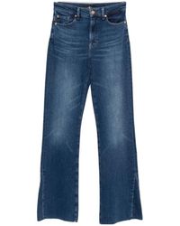 7 For All Mankind - Belt-Loop Jeans - Lyst