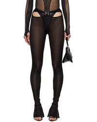 Mugler - M Cutout Leggings - Lyst