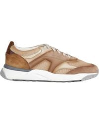 Santoni - Innova Perforated Lace-Up Sneakers - Lyst