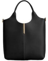 Tod's - Logo Engraved Small Shopper Bag - Lyst