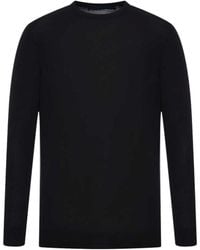 Kiton - Crew Neck Wool Sweater - Lyst