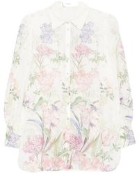 Charo Ruiz - Ibiza Aster Floral Print Blouse - Lyst