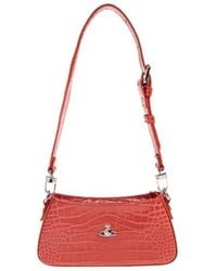 Vivienne Westwood - Tasha Embossed Shoulder Bag - Lyst