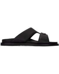 Dior - Homme Logo Plaque Slip-On Sandals - Lyst