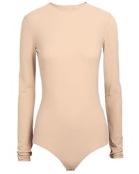 Maison Margiela - Long-Sleeved Jersey Bodysuit - Lyst