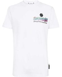 Philipp Plein - T-Shirt With Round Neck And Short Sleeves - Lyst