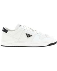 Prada - Downtown Lace-Up Sneakers - Lyst