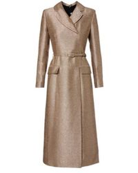 Emilia Wickstead - Kalonice Belted Sequined Tweed Maxi Dress - Lyst