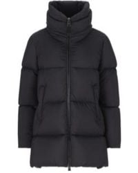 Herno - High Neck Zip-Up Jacket - Lyst