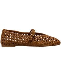 Stuart Weitzman - Prim Woven Mary Jane - Lyst