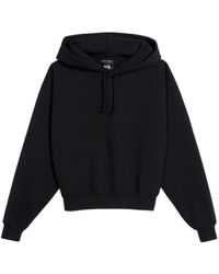 Y-3 - Long Sleeved Drawstring Hoodie - Lyst