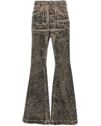 Rick Owens - Buttoned Bootcut Jeans - Lyst