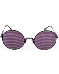 Fendi - Eyewear Round Frame Sunglasses - Lyst