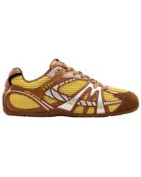 Marc Jacobs - The 72 Spring Mesh-Panelled Leather Sneakers - Lyst