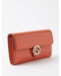 Gucci - Long Double-Folded Wallet - Lyst
