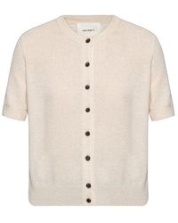 Lisa Yang - Marene Short-Sleeve Cardigan - Lyst