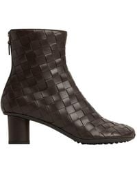 Bottega Veneta - Intrecciato Atomic Kitten Ankle Boots - Lyst