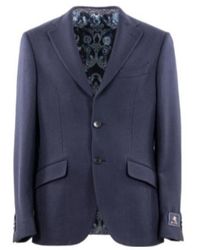 Etro - Notched Patterned Blazer - Lyst