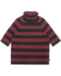 Burberry - Round-Neck Striped Short-Sleeved Pullover - Lyst