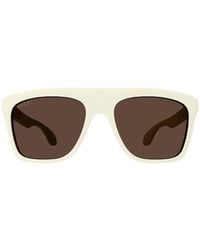Gucci - Eyewear Square Frame Sunglasses - Lyst