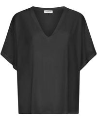 Dondup - V-Neck T-Shirt - Lyst